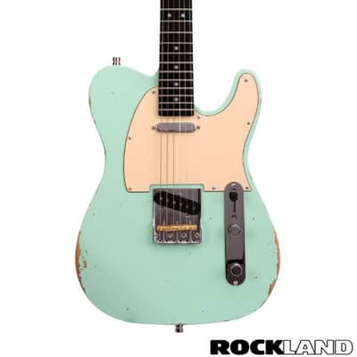 Patina Guitars PT-6 SFG R Sea Foam Green Relic image 1