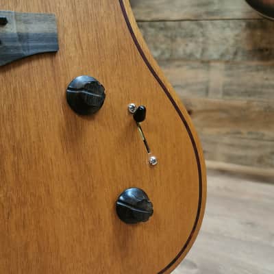 Fender American Acoustasonic Jazzmaster - Ebony Fingerboard, Natural, Used image 4