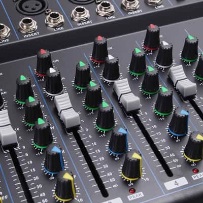 7 Channel Bluetooth Audio Mixer w/ USB MP3 Jack image 4