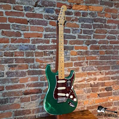 JACK'd: Fender Stratocaster *MIM Factory Fire* w/ Refinish & Upgrades (1994 - Bullitt Green Relic) image 8