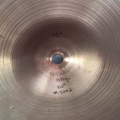 15" Zildjian Avedis '60 871/1072g image 2