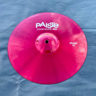 Paiste Red 12" Color Sound 900 Series Splash Cymbal image 1