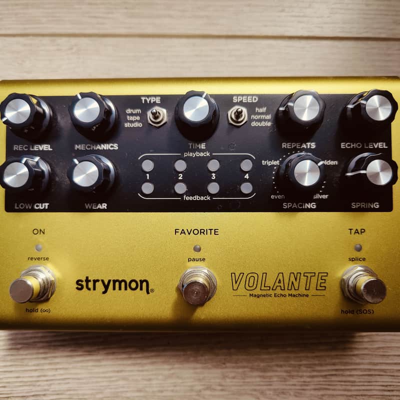 2019 – Present Strymon Volante Magnetic Echo Machine Green