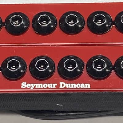 Seymour Duncan SH-8B Invader 6 String Bridge Humbucker - RED image 1