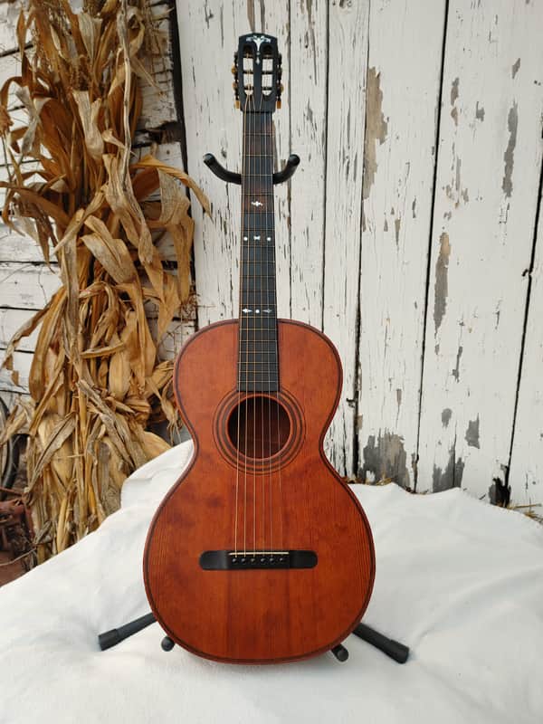 1890'S PARLOR ACOUSTIC GUITAR image 1
