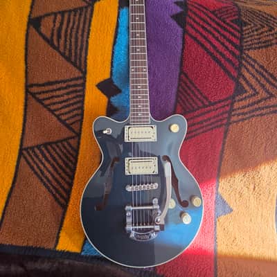 Gretsch G2655T-P90 2021 - Green Midnight Sapphire - Upgrades - Seymour Duncan P-Rails Pickups, Triple Shot System & Grover Locking Tuners image 6