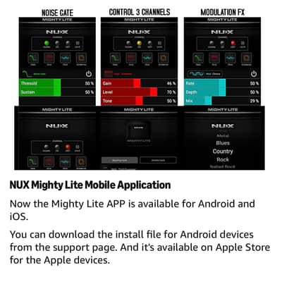 NuX Mighty lite BT-BLK 2022-2024 image 6