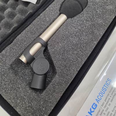 AKG C451B Small Diaphragm Cardioid Condenser Microphone 2010s - Satin Nickel Plated (C020-S26) image 3