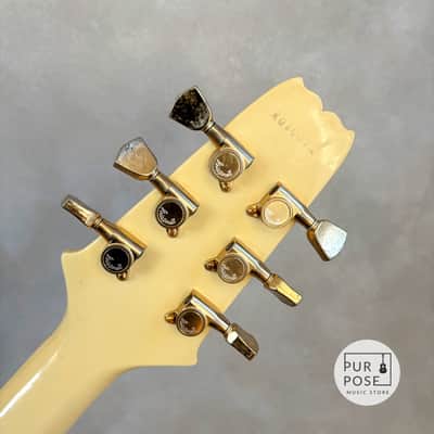 Aria Pro II PE-Deluxe Ivory 1980s Made in Japan (Matsumoku) image 9