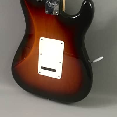 LEFTY! Boutique Custom Warmoth Fender Strat Build Classic Sunburst Tom Delonge Tribute Made in USA 7.4 Lb HSC image 10