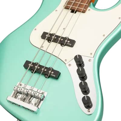 Sadowsky MetroExpress 21-Fret Vintage J/J Bass, Morado Fingerboard, 4-String - Solid Sage Green Metallic High Polish image 5