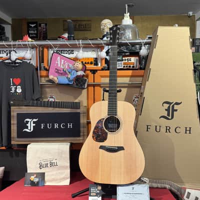 Furch Guitars BLUE LH D SW EAS VTC Lefty Dreadnough  (CUSTOM ORDER for Al’s Music Factory) UNIQUE IN THE WORLD !!! image 2