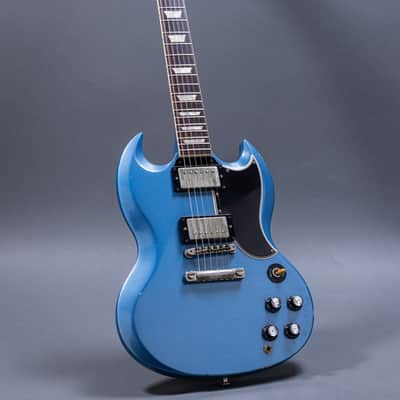 Gibson Custom Shop SG 2018, Aged Pelham Blue image 2