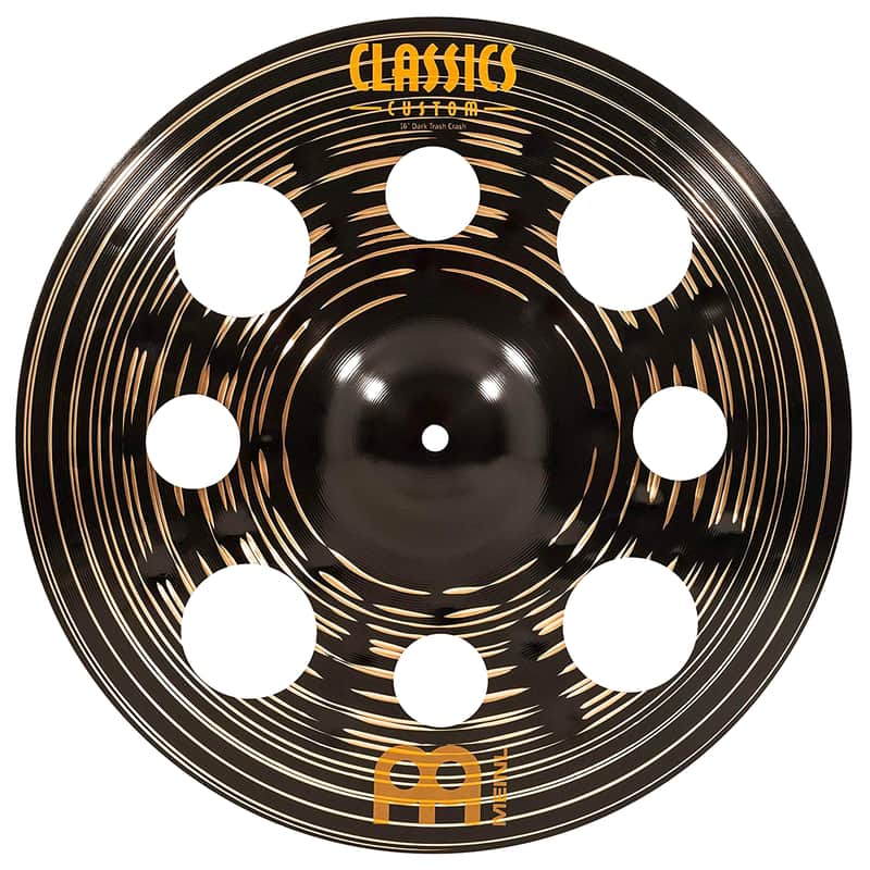 Meinl 16" Classics Custom Dark Trash Crash Cymbal 2019 image 1