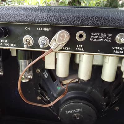 Fender Deluxe Reverb Amp 1964 - Schwarz image 12