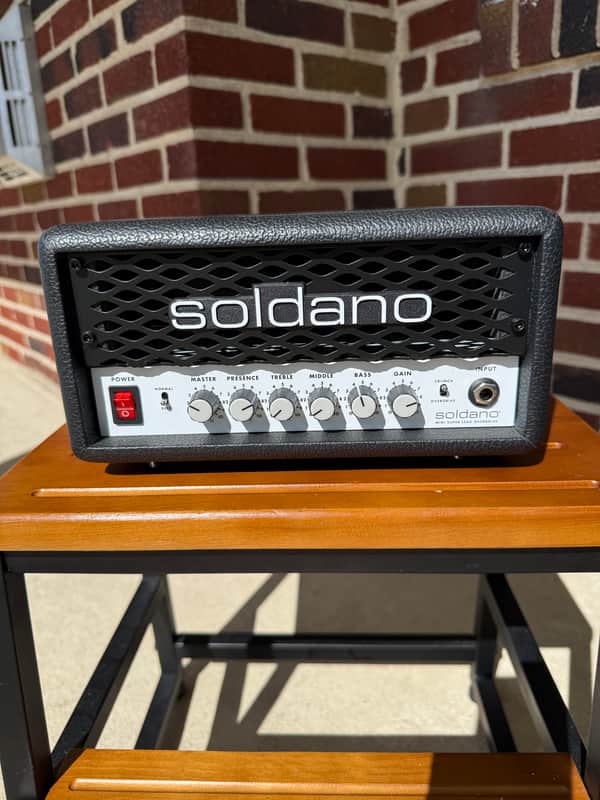 Soldano Mini Super Lead Overdrive 2023 - Black vinyl Bild 1