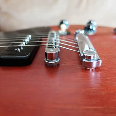 Gibson Les Paul Special DC, P90, 2003 - Worn Cherry image 14