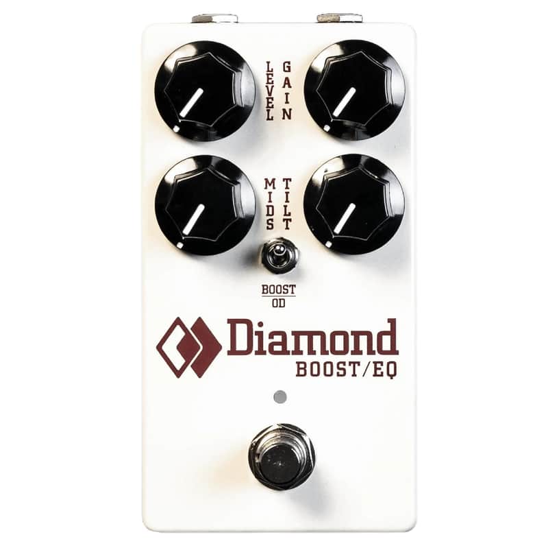 Diamond Boost / EQ (4-Knob) 2025 - White image 1