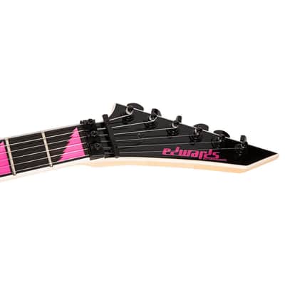ESP Edwards E-AL-166 Pink Sawtooth Alexi Laiho Signature | Reverb