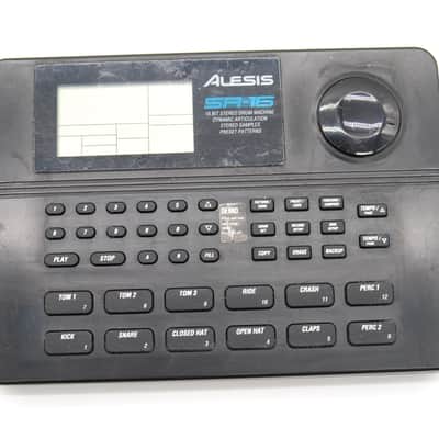 Alesis SR-16 Drum Machine 2010s - Black image 2