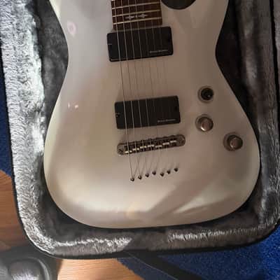 Schecter Demon-7 white image 2