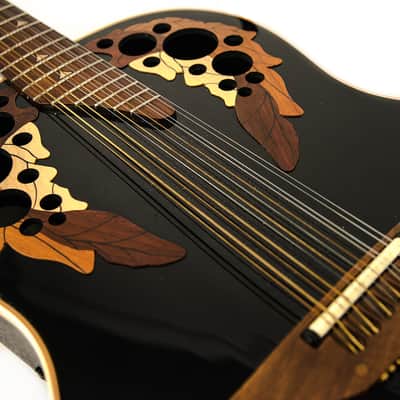 Ovation Elite 1758 12-String 1990 owned by Billy Corgan Siamese Dream Mayonaise image 7