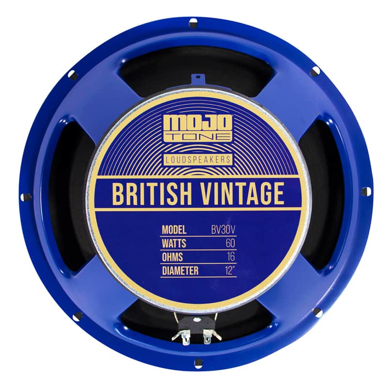 Mojotone British Vintage Series BV-30V 12" Speaker 16 ohm 60W image 1