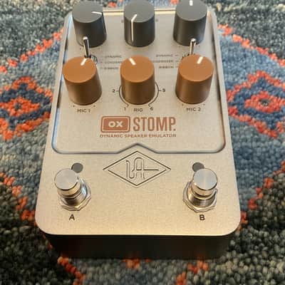 Universal Audio UAFX OX Stomp Dynamic Speaker Emulator Pedal image 1