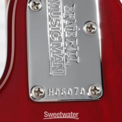 Ernie Ball Music Man Valentine HH Electric Guitar - Cherry (ValHHChd1) image 6