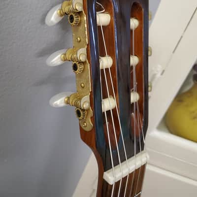 Rare Takamine Jasmine TC28C korea acoustic electric classical cutaway guitar 1990s full sound image 4