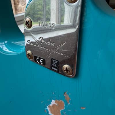 2025 Fender Custom Shop Stratocaster Pro Relic - Taos Turquoise image 12