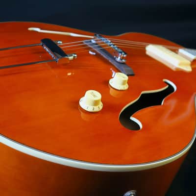 Craven Tenor Guitar 350JLS-AC John Lawlor Signature Tenor Archtop Guitar 2022 - Amber Cream image 25