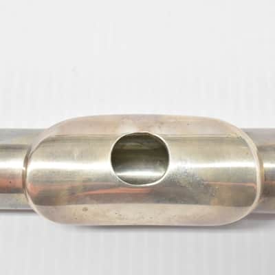 Vintage Gemeinhardt Sterling Silver Handmade 3SSB Open Hole Flute Inline B Foot image 3