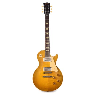 Gibson Custom Shop 1958 Les Paul Standard "CME Spec" Green Lemon VOS w/59 Carmelita Neck (Serial #86426) image 3