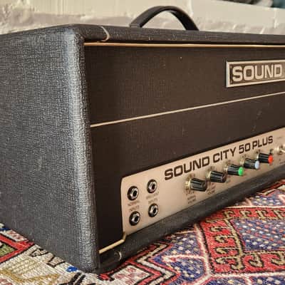 VINTAGE! Sound City (Dallas Arbiter) 50 Plus L50 Mk4 1970 England image 2