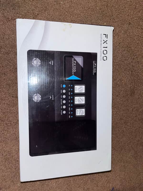 Flamma FX100 Guitar Multi-Effects 2020 - Present - Black image 1