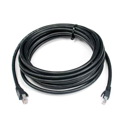 SUPERCAT6-S Ultra Rugged Shielded Tactical CAT6 - 15 ft / Booted RJ45 / Booted RJ45 image 6