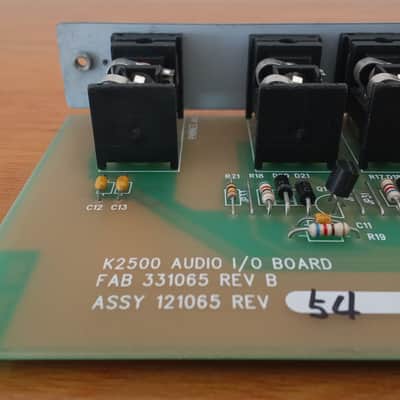 Kurzweil K2500 - Audio I/O board (not ship outside Europe) image 3