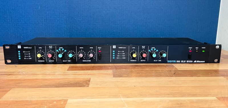 [Excellent] Maxon DD1000 Dual Digital Delay - 80's Vintage Rack image 1