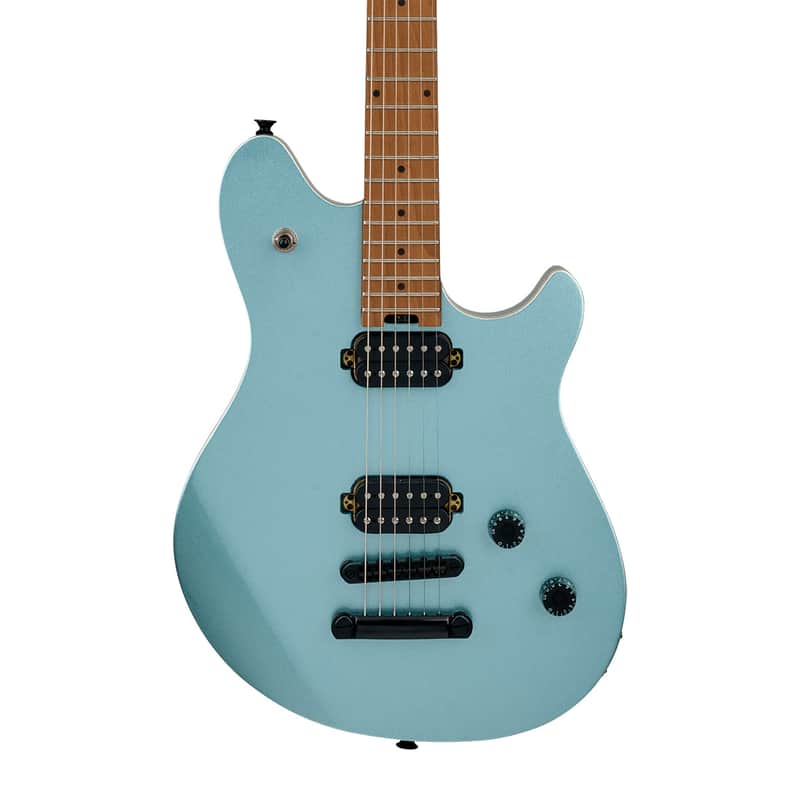 EVH Wolfgang Standard T.O.M. - Baked Maple Fingerboard, Sea Foam Pearl Metallic image 1