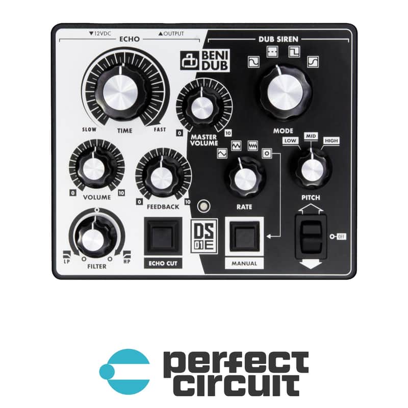 Benidub DS01E Dub Siren + Echo Desktop Synthesizer | Reverb