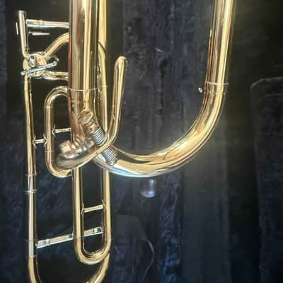 King 605 Trigger trombone. Made in USA image 11