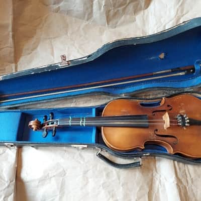 Lewis Model 125 sized 4/4 violin. Germany, Very Good Condition, w/ Case & Bow image 9
