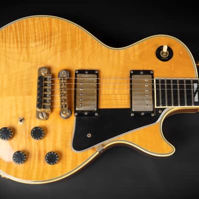 1978 Gibson Les Paul Custom 25 / 50 Anniversary - Natural | Vintage USA Kalamazoo Vintage USA Limited Edition 1,112 of 3,500 Flame Maple Top and Neck Ebony Fretboard Coil Split | OHSC image 4