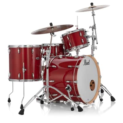 Pearl PMX Professional Series 3-Piece Drum Shell Pack 22/16/12 Sequoia Red Optimount Bild 3