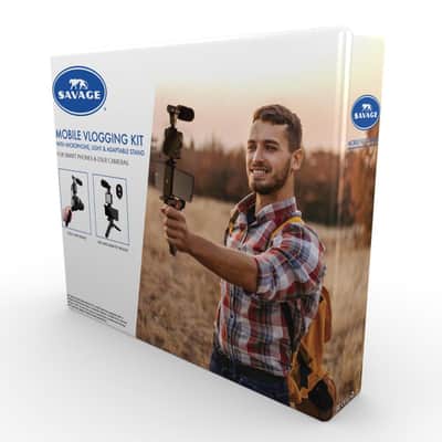 Savage Mobile Vlogging Kit with Microphone, Light and Adaptable Stand image 25