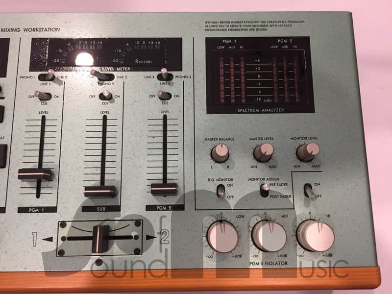 Vestax MW-3000 | DJ Mixer | Rare | NOS | Vintage in mint | Reverb