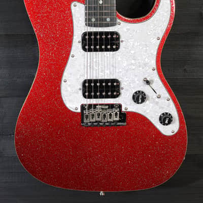 Jet JS-500 RDS Red Sparkle S-Style Deluxe Soft Case Included image 4