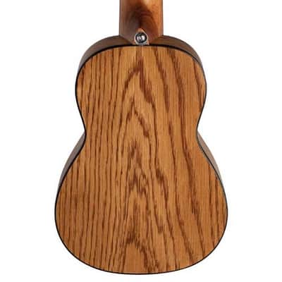 Lanikai Model OA-S Oak Soprano Size Acoustic Ukulele with 10mm Padded Gig Bag image 3