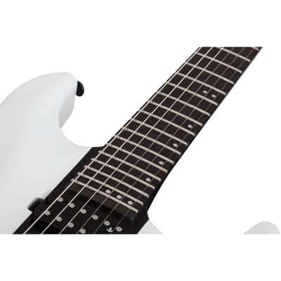 Schecter C-1 Rob Scallon Satin White Open Pore - Electric Guitar image 9